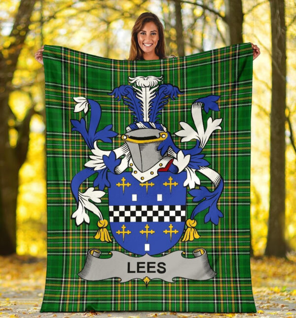 Ireland Premium Blanket - Lees or McAleese Ireland Blanket Irish National Tartan - Image 5