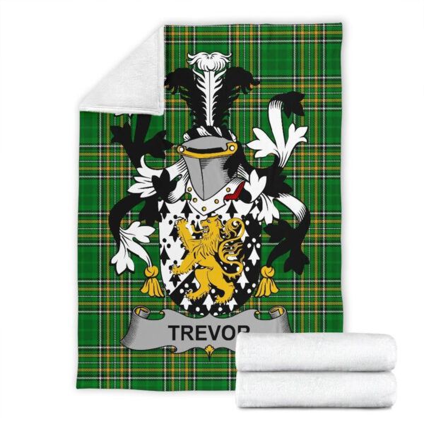 Ireland Premium Blanket - Trevor Ireland Blanket Irish National Tartan - Image 7