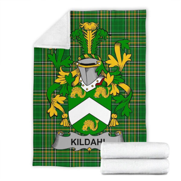 Ireland Premium Blanket - Kildahl Ireland Blanket Irish National Tartan - Image 7