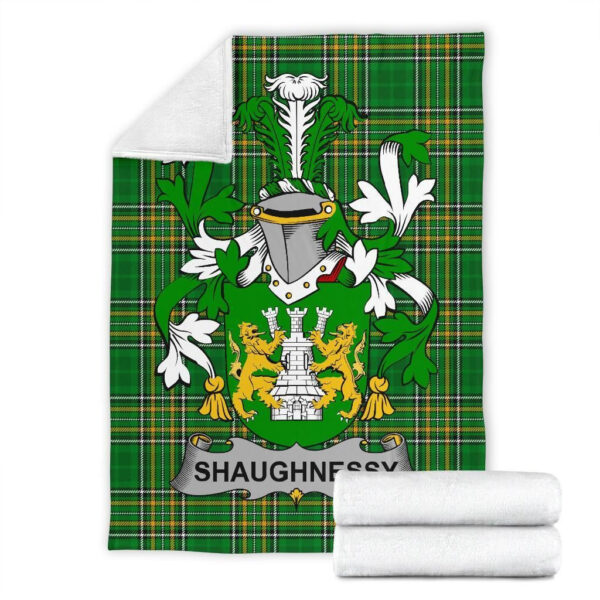 Ireland Premium Blanket - Shaughnessy or O'Shaughnessy Ireland Blanket Irish National Tartan - Image 7