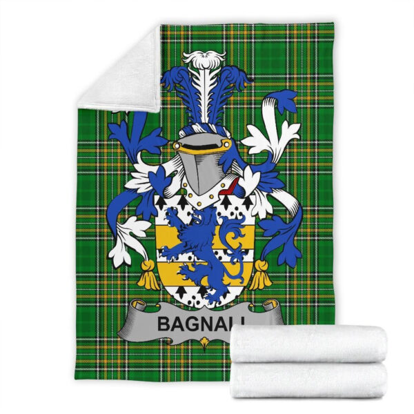 Ireland Premium Blanket - Bagnall Ireland Blanket Irish National Tartan - Image 6