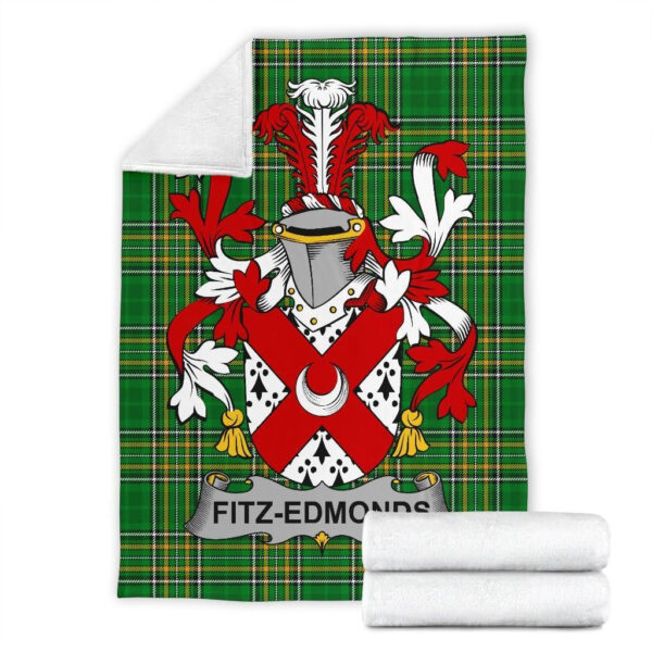 Ireland Premium Blanket - Fitz-Edmonds Ireland Blanket Irish National Tartan - Image 7