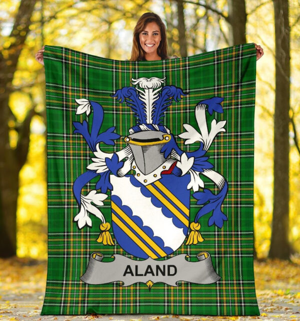 Ireland Premium Blanket - Aland Ireland Blanket Irish National Tartan - Image 5