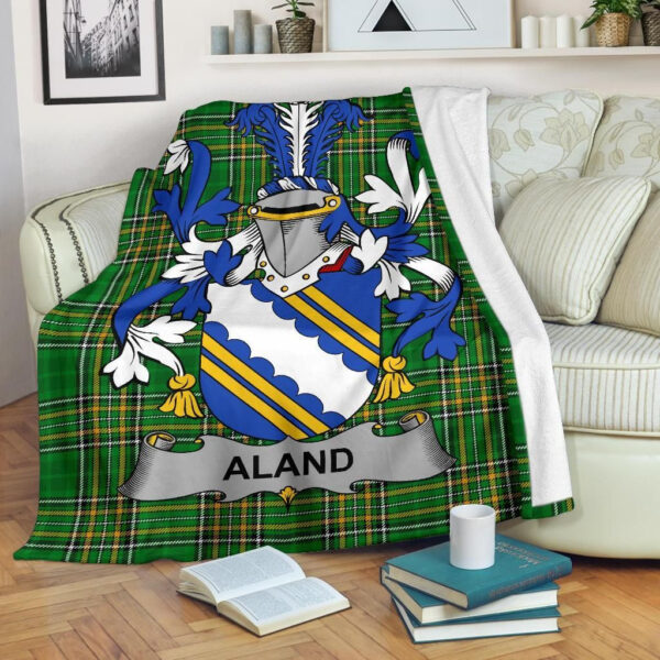 Ireland Premium Blanket - Aland Ireland Blanket Irish National Tartan