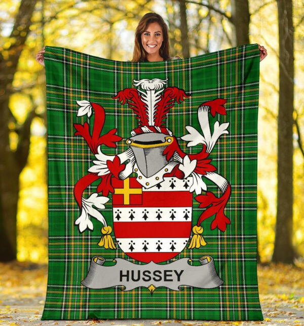 Ireland Premium Blanket - Hussey or O'Hosey Ireland Blanket Irish National Tartan - Image 4