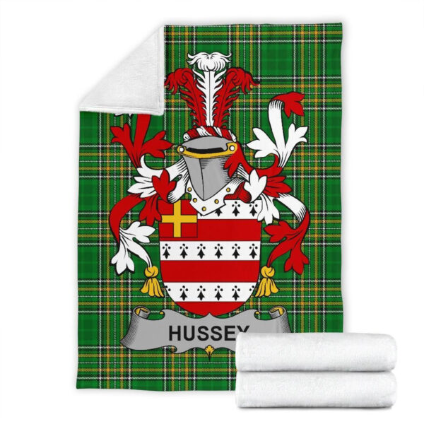 Ireland Premium Blanket - Hussey or O'Hosey Ireland Blanket Irish National Tartan - Image 6