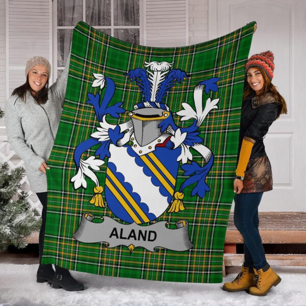 Ireland Premium Blanket - Aland Ireland Blanket Irish National Tartan - Image 6