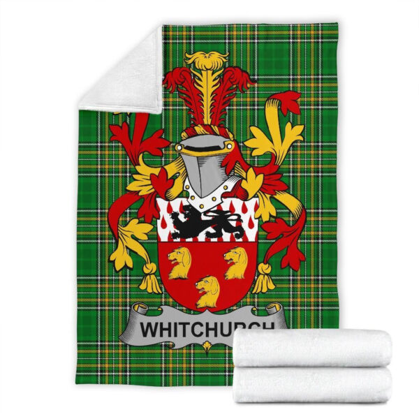 Ireland Premium Blanket - Whitchurch Ireland Blanket Irish National Tartan - Image 7