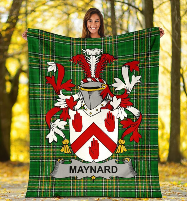 Ireland Premium Blanket - Maynard Ireland Blanket Irish National Tartan - Image 5