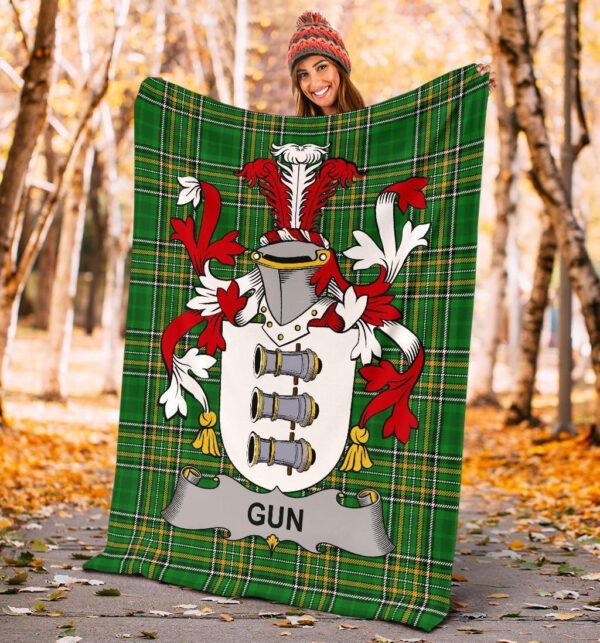 Ireland Premium Blanket - Gun Ireland Blanket Irish National Tartan - Image 4