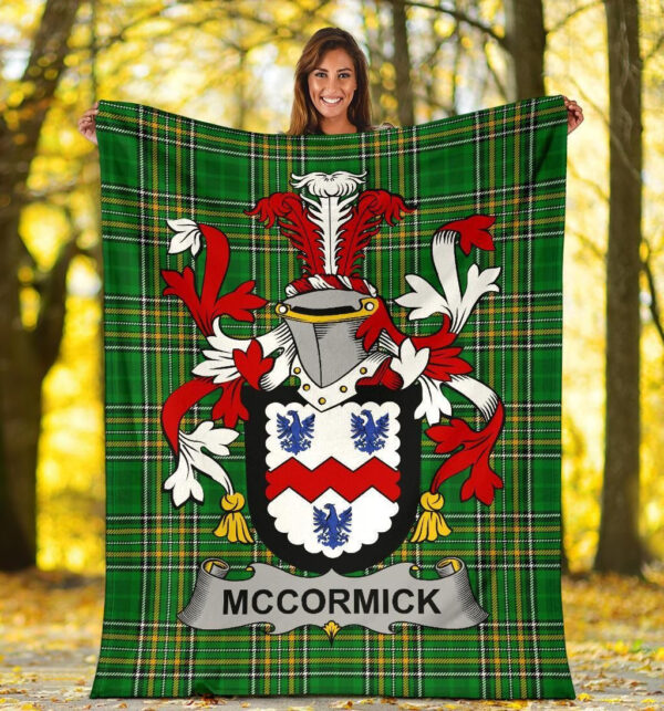 Ireland Premium Blanket - McCormick Ireland Blanket Irish National Tartan - Image 5