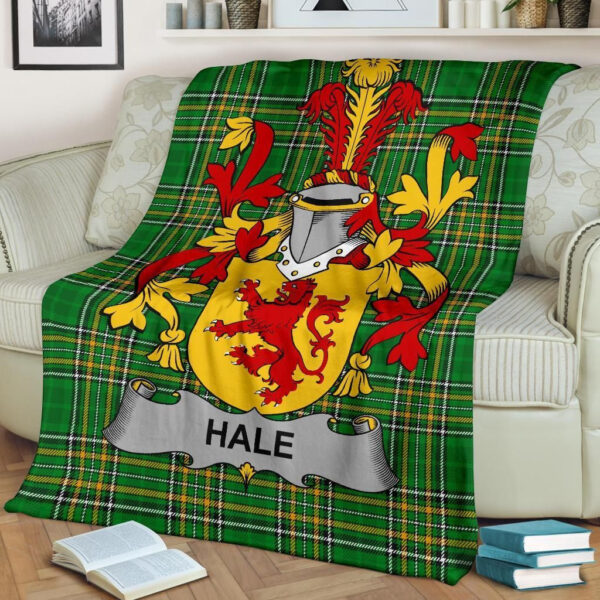 Ireland Premium Blanket - Hale or McHale Ireland Blanket Irish National Tartan - Image 2