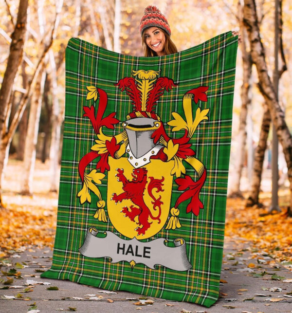 Ireland Premium Blanket - Hale or McHale Ireland Blanket Irish National Tartan - Image 4