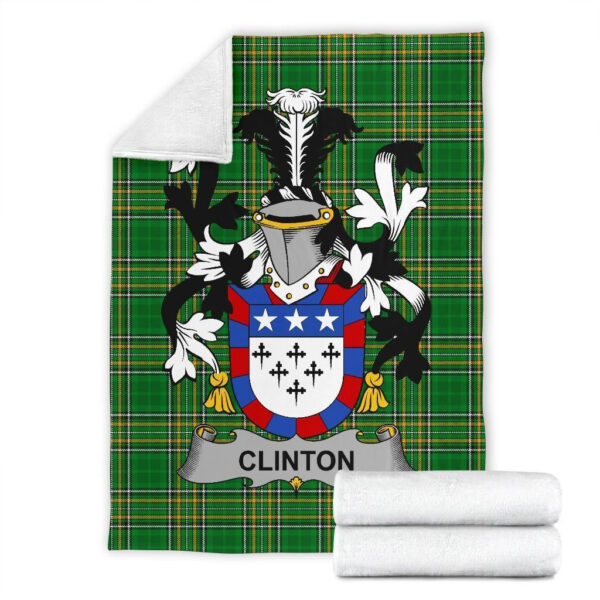 Ireland Premium Blanket - Clinton Ireland Blanket Irish National Tartan - Image 7