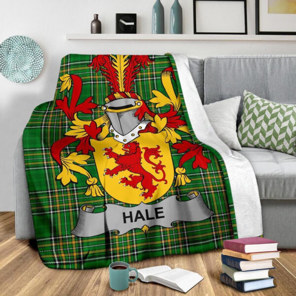 Ireland Premium Blanket - Hale or McHale Ireland Blanket Irish National Tartan - Image 3