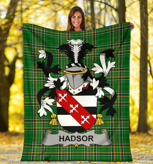 Ireland Premium Blanket - Hadsor Ireland Blanket Irish National Tartan - Image 5