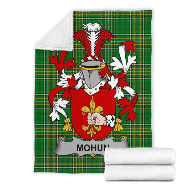 Ireland Premium Blanket - Mohun or Mohan Ireland Blanket Irish National Tartan - Image 7