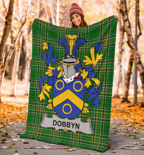 Ireland Premium Blanket - Dobbyn Ireland Blanket Irish National Tartan - Image 4