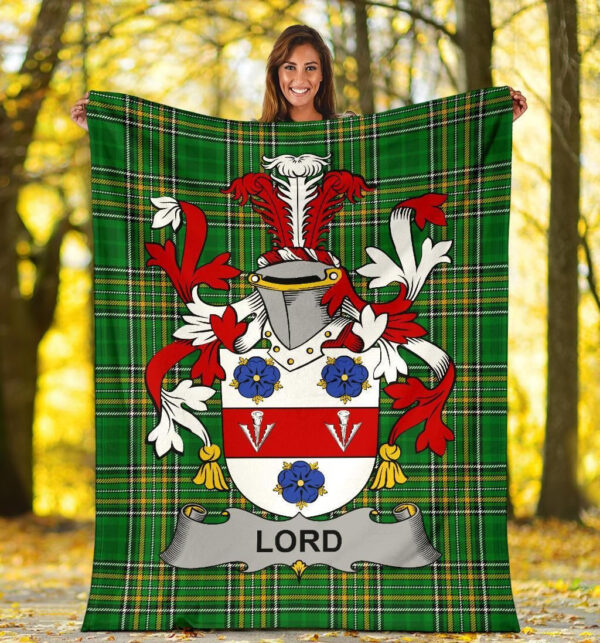 Ireland Premium Blanket - Lord Ireland Blanket Irish National Tartan - Image 5