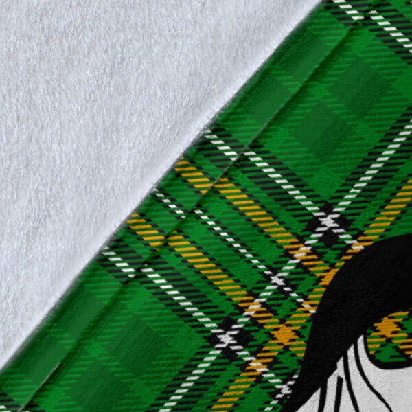 Ireland Premium Blanket - Ley Ireland Blanket Irish National Tartan - Image 8