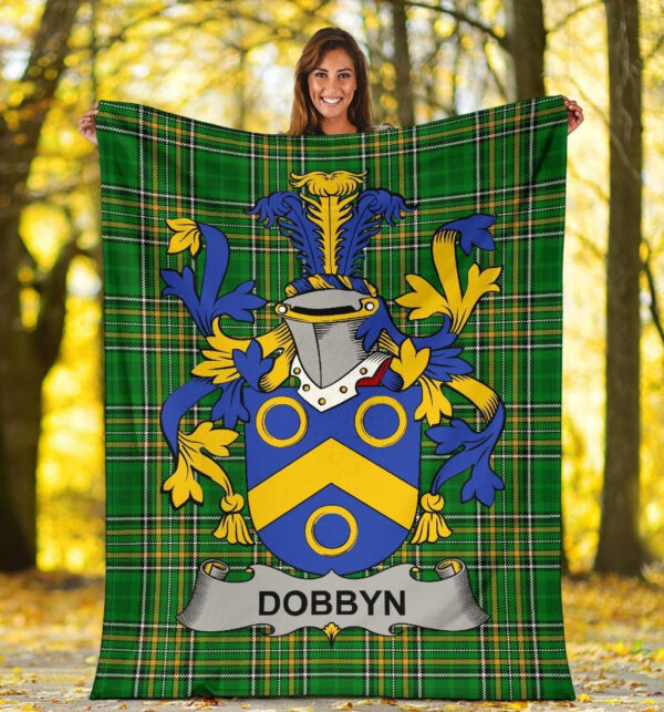 Ireland Premium Blanket - Dobbyn Ireland Blanket Irish National Tartan - Image 5