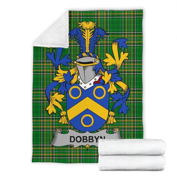 Ireland Premium Blanket - Dobbyn Ireland Blanket Irish National Tartan - Image 6