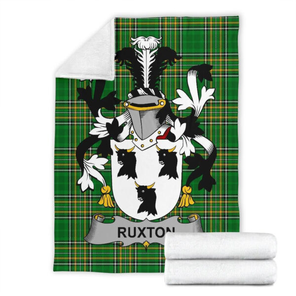 Ireland Premium Blanket - Ruxton Ireland Blanket Irish National Tartan - Image 7