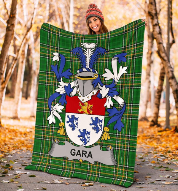 Ireland Premium Blanket - Gara or O'Gara Ireland Blanket Irish National Tartan - Image 4