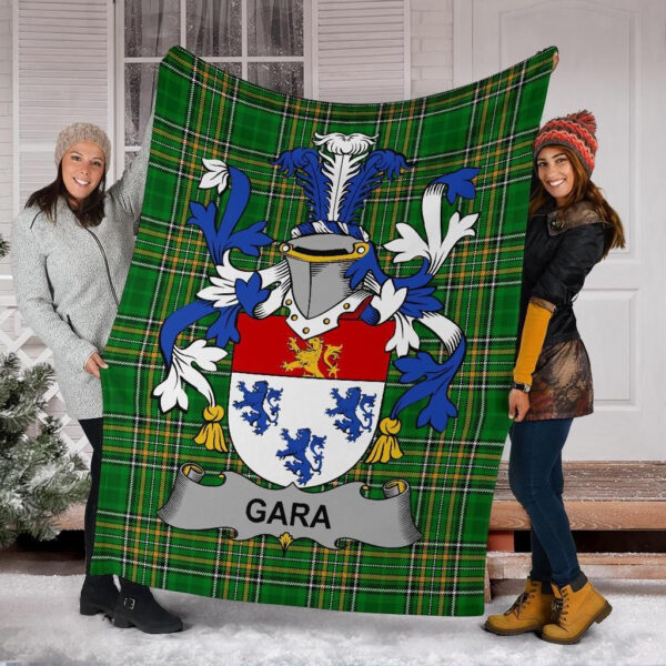 Ireland Premium Blanket - Gara or O'Gara Ireland Blanket Irish National Tartan - Image 5