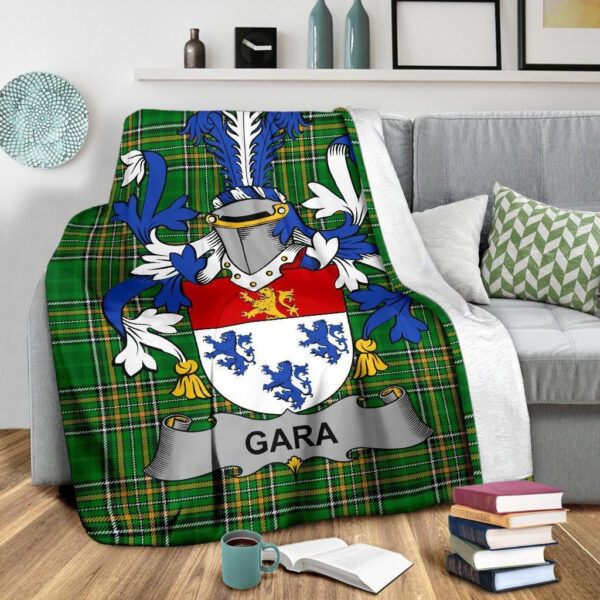 Ireland Premium Blanket - Gara or O'Gara Ireland Blanket Irish National Tartan - Image 3