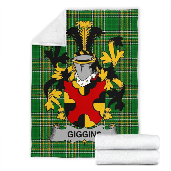 Ireland Premium Blanket - Giggins Ireland Blanket Irish National Tartan - Image 7