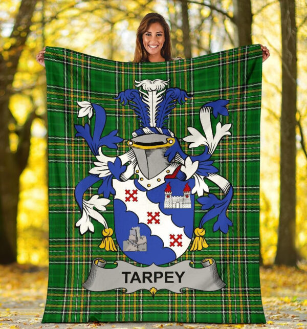 Ireland Premium Blanket - Tarpey Ireland Blanket Irish National Tartan - Image 5