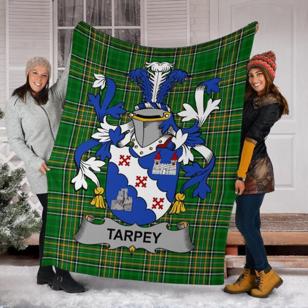 Ireland Premium Blanket - Tarpey Ireland Blanket Irish National Tartan - Image 6