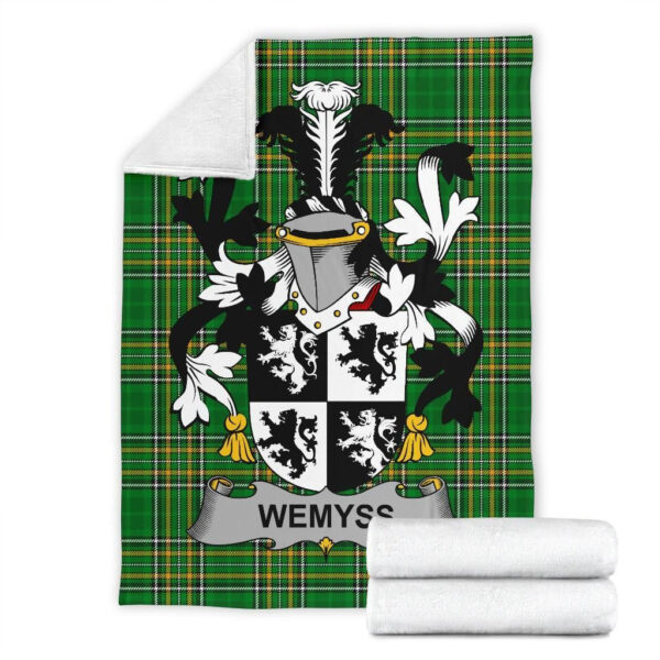 Ireland Premium Blanket - Wemyss Ireland Blanket Irish National Tartan - Image 7