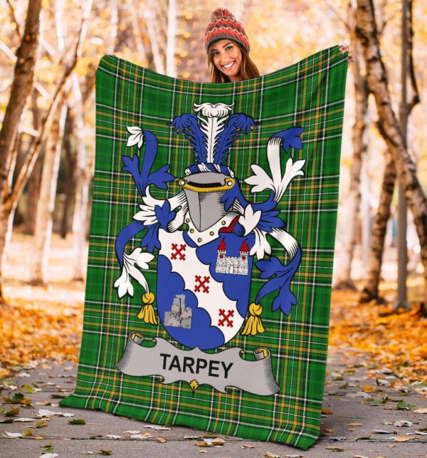 Ireland Premium Blanket - Tarpey Ireland Blanket Irish National Tartan - Image 4