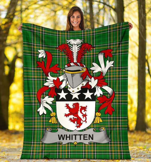 Ireland Premium Blanket - Whitten Ireland Blanket Irish National Tartan - Image 5