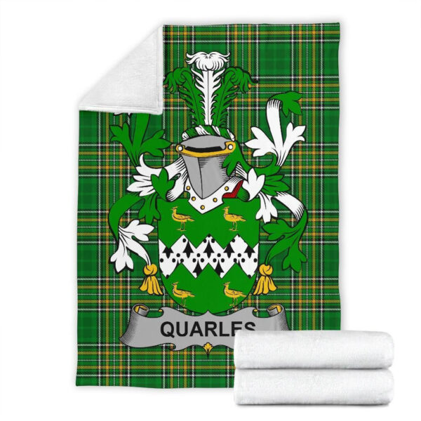 Ireland Premium Blanket - Quarles Ireland Blanket Irish National Tartan - Image 7