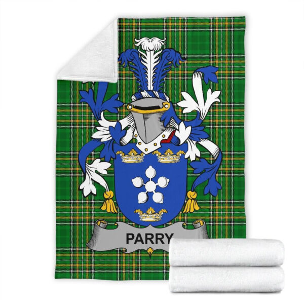 Ireland Premium Blanket - Parry Ireland Blanket Irish National Tartan - Image 7