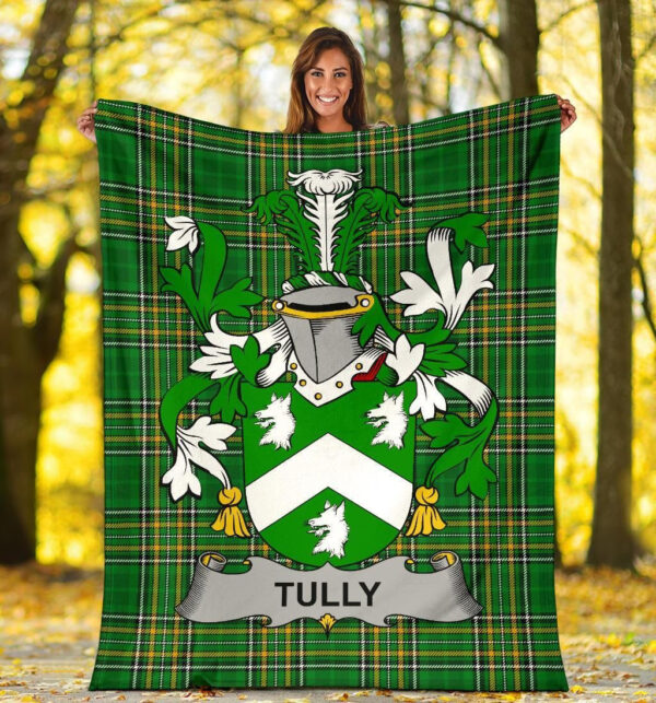 Ireland Premium Blanket - Tuly or McAtilla Ireland Blanket Irish National Tartan - Image 5