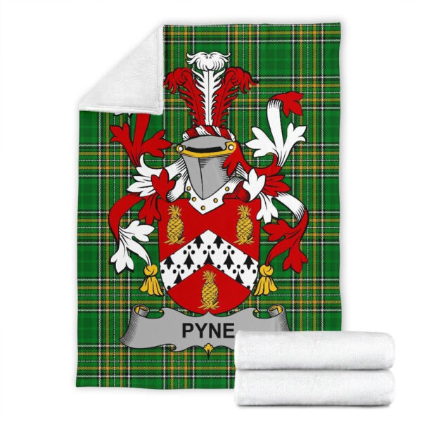 Ireland Premium Blanket - Pyne Ireland Blanket Irish National Tartan - Image 6