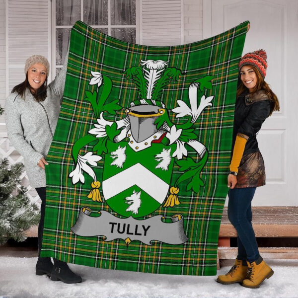 Ireland Premium Blanket - Tuly or McAtilla Ireland Blanket Irish National Tartan - Image 6