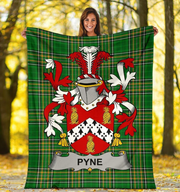 Ireland Premium Blanket - Pyne Ireland Blanket Irish National Tartan - Image 5