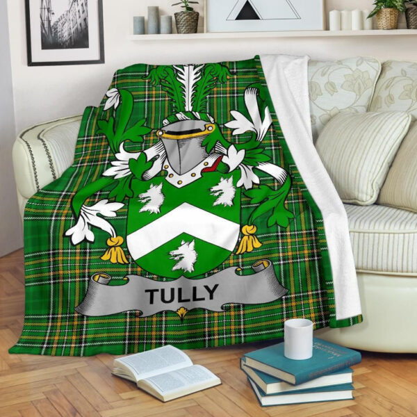 Ireland Premium Blanket - Tuly or McAtilla Ireland Blanket Irish National Tartan