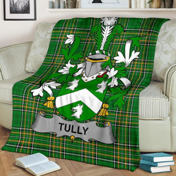 Ireland Premium Blanket - Tuly or McAtilla Ireland Blanket Irish National Tartan - Image 2