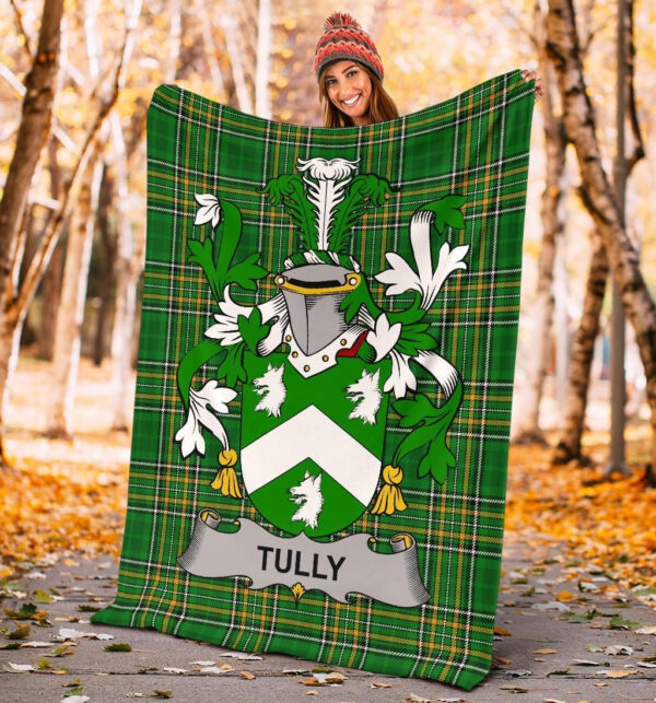 Ireland Premium Blanket - Tuly or McAtilla Ireland Blanket Irish National Tartan - Image 4