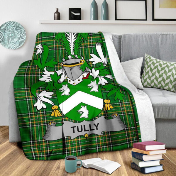 Ireland Premium Blanket - Tuly or McAtilla Ireland Blanket Irish National Tartan - Image 3