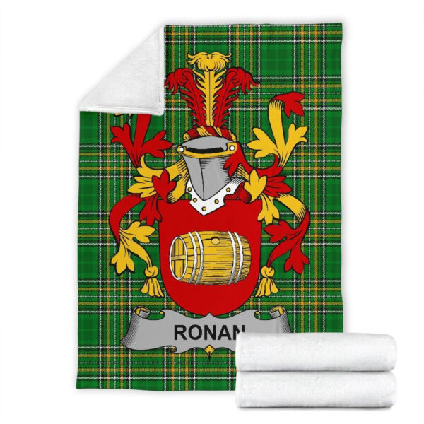 Ireland Premium Blanket - Ronan or O'Ronan Ireland Blanket Irish National Tartan - Image 7