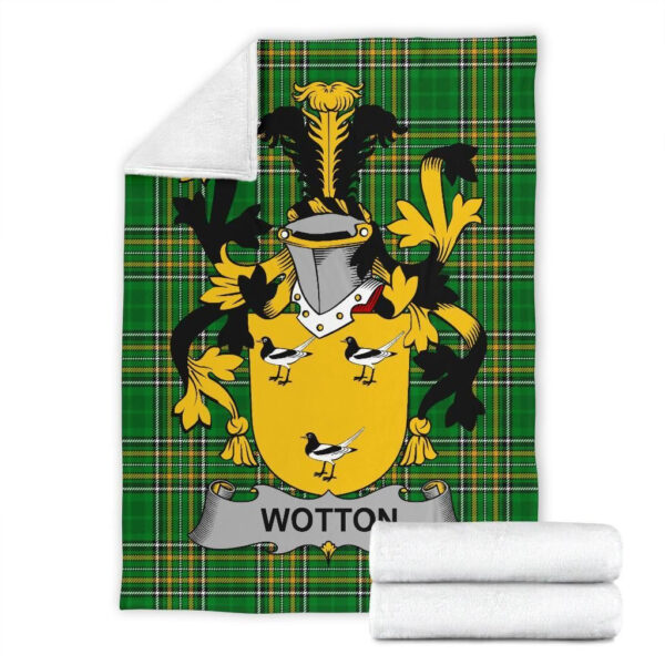 Ireland Premium Blanket - Wotton Ireland Blanket Irish National Tartan - Image 7