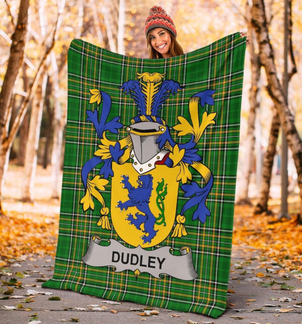 Ireland Premium Blanket - Dudley Ireland Blanket Irish National Tartan - Image 4