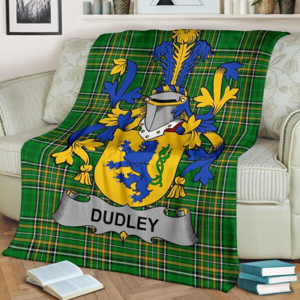 Ireland Premium Blanket - Dudley Ireland Blanket Irish National Tartan - Image 2